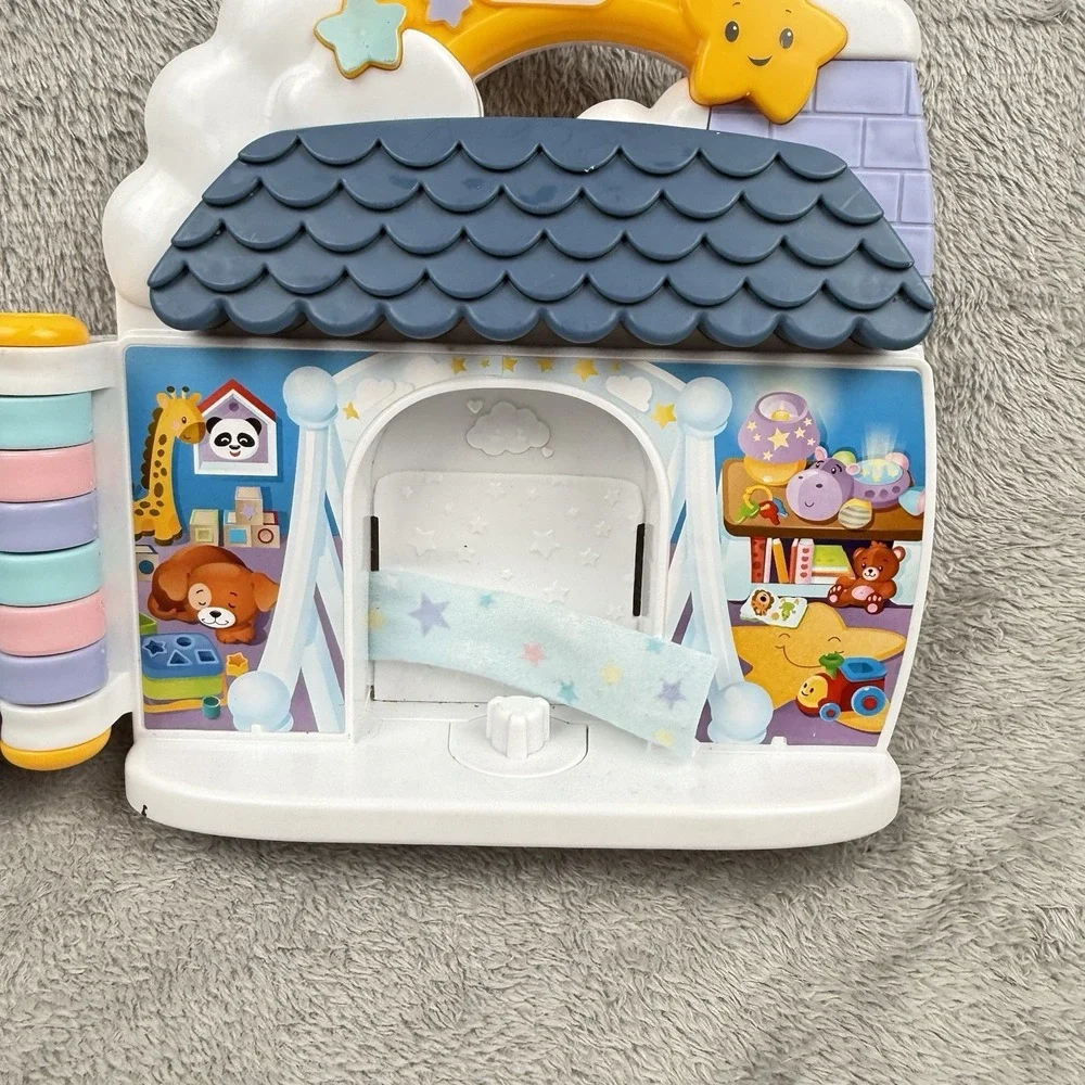Fisher Price Little People Baby's Day Storybook Playset Book Only No Figure 2019